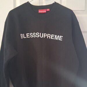 Supreme x Bless Crewneck 'Black' Size Small